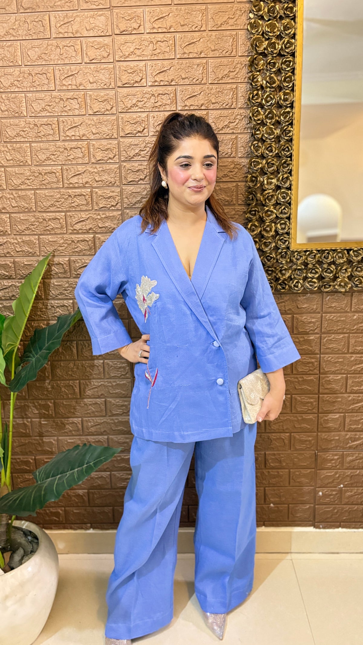 Linen coord set