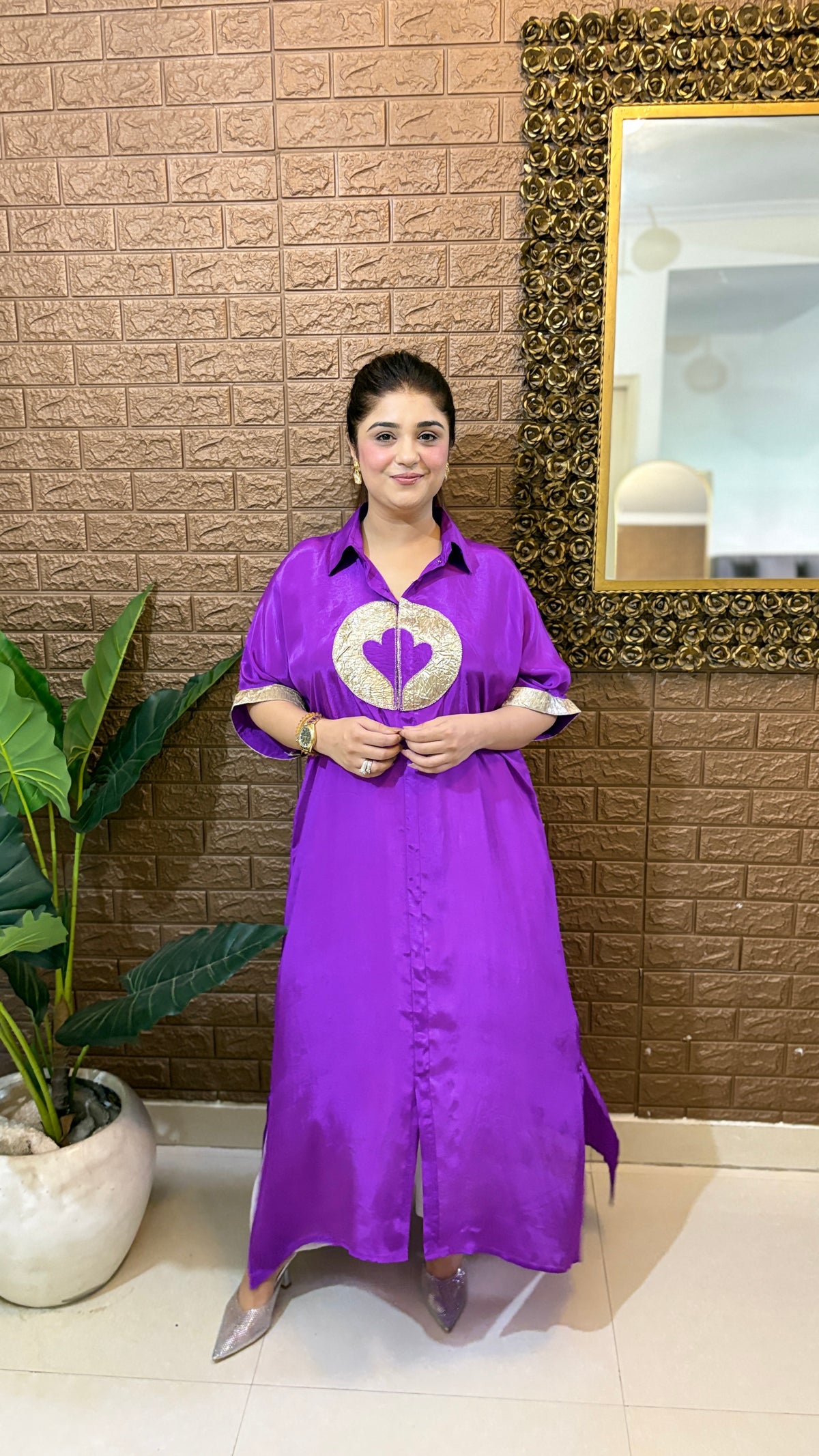 Blue Long Kurti