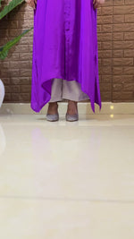 Blue Long Kurti